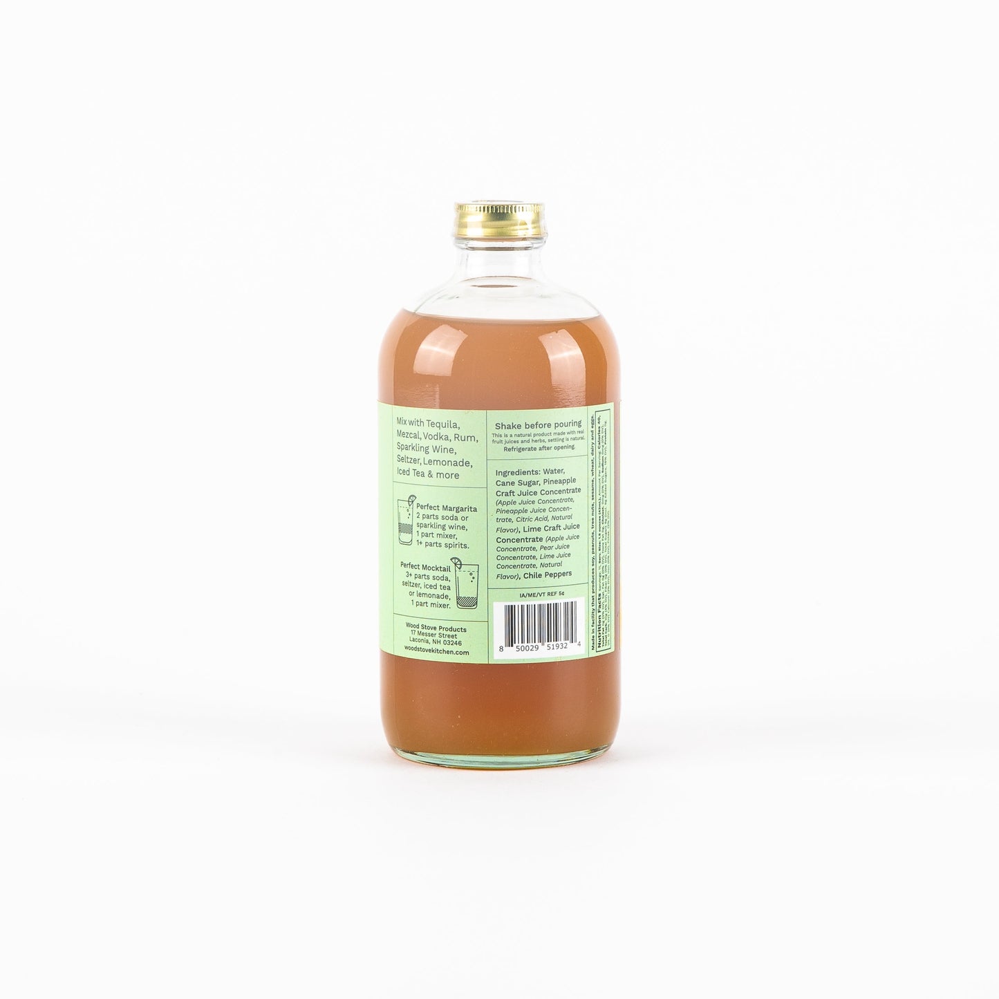 Margarita (Spicy Pineapple & Lime) Mixer, 16 fl oz-2