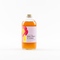 Rose, Honey & Lemon Cocktail-Mocktail Mixer, 16 fl oz-1