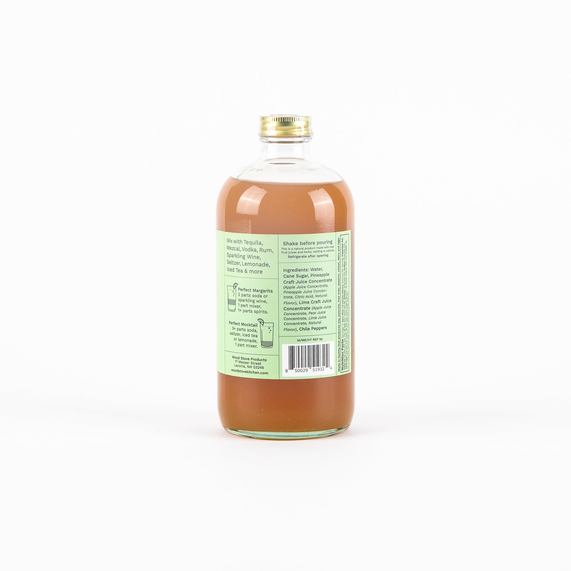 Margarita (Spicy Pineapple & Lime) Mixer, 16 fl oz-2