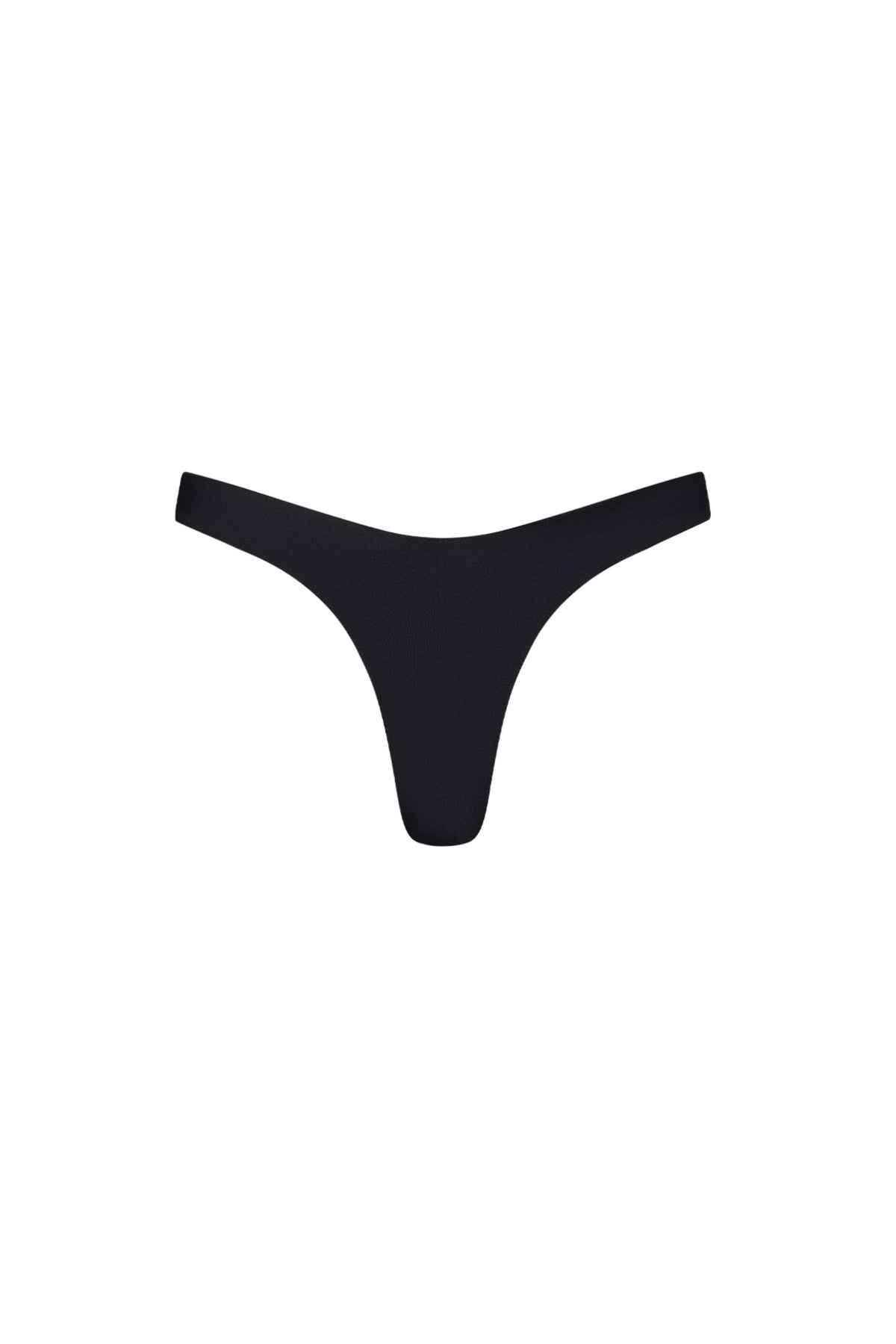 Tahiti Thong Bikini Bottom Black